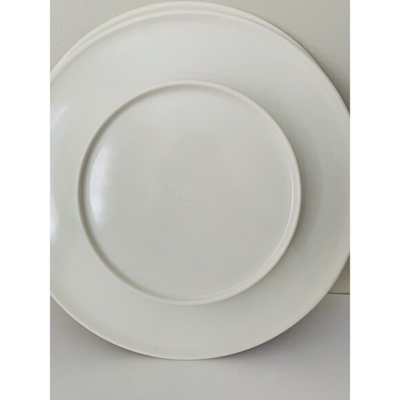 2 Better Homes and Gardens Melamine Dinner Plates Green Blue Yellow Red 10.5” - Picture 8 of 8